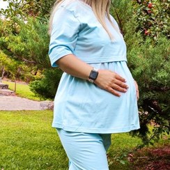 تصویر ست سه تیکه پنبه بارداری و شیردهی 