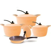 تصویر سرویس قابلمه سرامیکی عرشیا مدل CO116 2050 ARSHIA CO116-2050 Pot Set