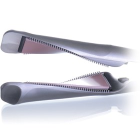 تصویر اتو مو حرفه ای صفحه منحنی مدل PR185AT پرنسلی ا Princely PR185AT Hair Flat Iron Princely PR185AT Hair Flat Iron