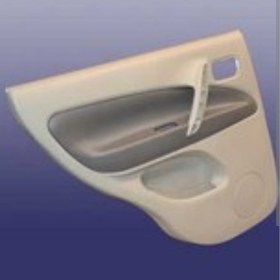 تصویر رودری عقب چپ رنگ کرم نو اصلی ایکس ۳۳ قدیم 