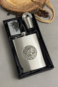 تصویر بطری جیبی ان بی کو مدل اسکلت 