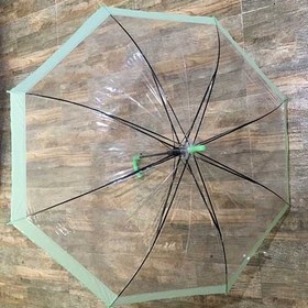 تصویر چتر شیشه ای نوار رنگی 