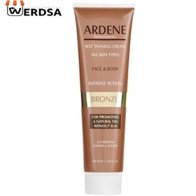 تصویر کرم برنزه کننده Arden مدل Face And Body Skin حجم 100 میلی لیتر Arden Self Tanning For Face and Body Skin 100ml