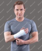 تصویر مچ بند طبی پل دار پاک سمن<br><br><p class="align">Paksaman Night Wrist Support with Splint</p> 