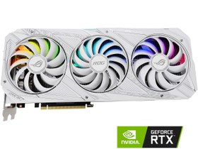 تصویر کارت گرافیک ایسوس OPEN BOX ) ROG-STRIX RTX3080-10G-WHITE ) 