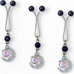 تصویر گیره روسری آویزدار کهن- بسته ۳ عددی-طرح 81 