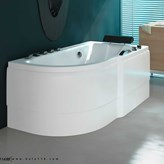 تصویر وان حمام کنجی دونفره شاینی مدل N-BT016 سایز 150*150 