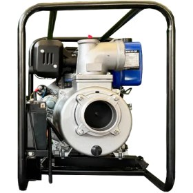 تصویر موتور پمپ هیوندای مدل HW457-DP ظرفیت ۴ اینچ دیزلی استارتی 