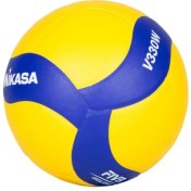 تصویر توپ والیبال میکاسا v3300w اصلی (اورجینال) کپی Mikasa V330W Volleyball original