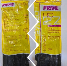 تصویر دستکش لاستیکی prime فقط سایز ۸ Letex gloves