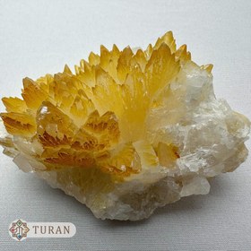 تصویر سنگ کلسیت فلاور هماتوئیدی طبیعی 65 گرم 