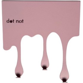 تصویر آویز لباس کوچک صورتی dropiron 