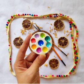 تصویر پالت سرامیکی نقلی 