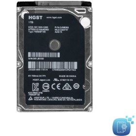 تصویر هارد استوک لپ تاپ HGST 2.5 ظرفیت ۱ ترابایت Hard Disk Stock HGST 1TB