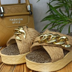 تصویر صندل زنانه رکابدار زنجیری sandal