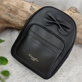 تصویر کوله پشتی فانتزی مدل پاپیونی Fancy backpack bow-tie model