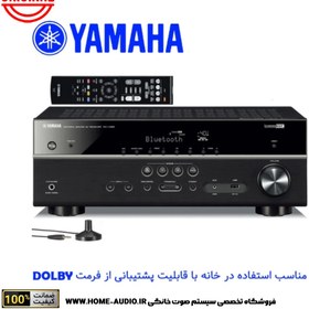 تصویر آمپلی فایر اورجینال خانگی یاماها YAMAHA RX V-385 