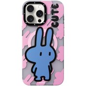 تصویر قاب YOUNGKIT یانگکیت Pink Bunny Bliss Magsafe Series مناسب برای Apple iPhone 15 Pro Max 