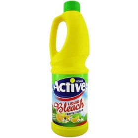 تصویر مایع سفید‌کننده با رایحه لیمو اکتیو 1000میل Active Liquid Lemon Bleach 1L