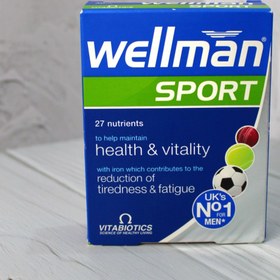 تصویر قرص ول من اسپرت ویتابیوتیکس مخصوص آقایان |۳۰ عددی|تقویت نیروی جنسی Vitabiotics Wellman Sport 30 Tabs