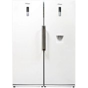 تصویر یخچال فریزر دوقلو امرسان مدل R20H-F20H ظرفیت ۴۰ فوت رنگ سفید 