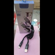 تصویر کابل شارژ اکو تایپ سی مدل A08 