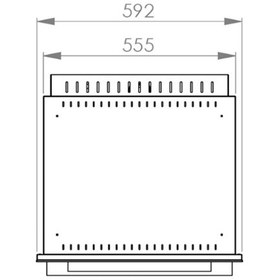 تصویر فر توکار برقی کن E6597 can E6597 electric built-in oven