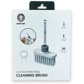 تصویر کیت تمیز کننده گرین لاین GREEN LION CLEANING BRUSH 5 IN 1 