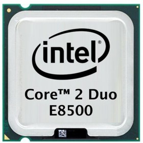 تصویر پردازنده CPU Intel Core i2 Duo E8500 CPU Intel Core i2 DUO E8500