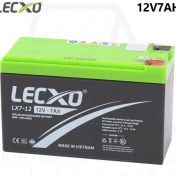 تصویر باتری UPS لکسو ۱۲ ولت ۷ آمپر 