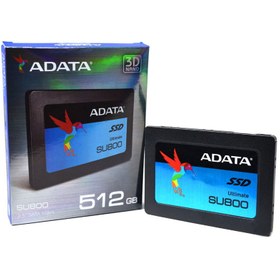 تصویر اس اس دی ای دیتا مدل ADATA SU800 ظرفیت 512 گیگابایت ا ADATA SU800 SSD 512GB ADATA SU800 SSD 512GB