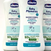 تصویر شامپو بدن پنبه و گلیسیرین 500 میل چیکو خوش بو و مناسب کودک Chicco