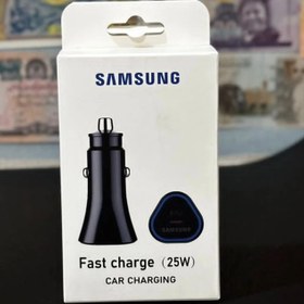 تصویر شارژ فندکی 25 وات فست سامسونگ - مشکی fast charge(25)