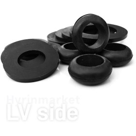 تصویر پک واشرآلات لاستیکی بالا و پایین بوشینگ ترانسفورماتور توزیع (فشار ضعیف) 