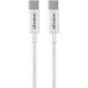 تصویر کابل تایپ سی سیبراتون مدل S280C طول 1.1 متر Sibraton S280C USB-C to USB cable 1.1m