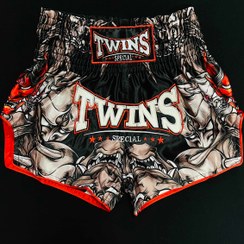 تصویر شورت تویینزشیطانی ساتن آمریکایی 