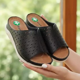 تصویر صندل طبی زنانه مخصوص خارپاشنه (اقاقیا مشکی) 