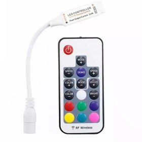 تصویر مینی درایور و کنترلر RGB - کنترل از راه دور RF-12A 