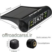 تصویر سنسور و نمایشگر باد لاستیک خودرو سنسور باد لاستیک