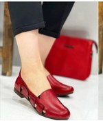 تصویر کفش زنانه چرم کد 0076 