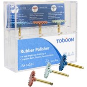 تصویر دیسک خورشیدی پرداخت کامپوزیت توبوم شش عددی TOBOOM Rubber Polisher