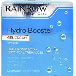 تصویر ژل کرم آبرسان پوست خشک هیدرو بوستر رینبو 50 میل Hydro booster rainbow dry skin moisturizing cream gel 50 ml