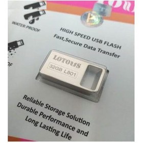 تصویر فلش مموری LOTOUS مدل USB2 L801 حافظه 32GB ا LOTOUS model L801 32GB LOTOUS model L801 32GB