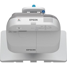 تصویر ویدئو پروژکتور استوک EPSON PowerLite 570 Epson PowerLite 570 XGA 3LCD Ultra-Short-Throw Projector