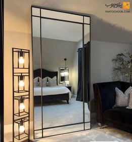 تصویر آینه مدل قدی مستطیل 