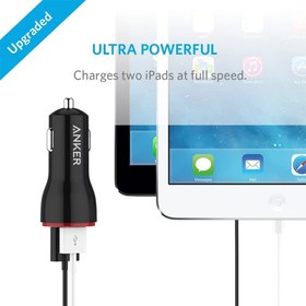 تصویر شارژر فندکی انکر A2308011 PowerDrive Lite 2 ا Anker A2308011 PowerDrive Lite 2 12W 2 Port Car Charger Anker A2308011 PowerDrive Lite 2 12W 2 Port Car Charger