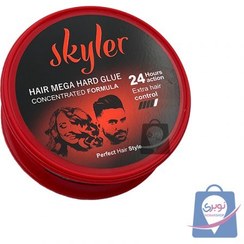 تصویر چسب مو اسکایلر حجم 150 میلی لیترقرمز Hair Mega Hard Glue 