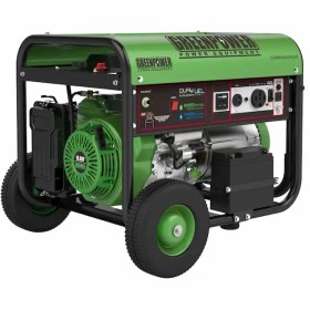 تصویر ژنراتور برق گازسوز مدل cc9000-NG/LPG green power gas generator CC9000-NG/LPG