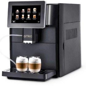 تصویر قهوه ساز هوشمند تمام اتوماتیک نایتانیکس مدل NX-128CF-SL Nitanix super fully automatic caffee machine NX-128CF-SL