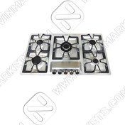 تصویر اجاق گاز استیل ۵ شعله تی اندی مدل TD 182S2 ا T&D Steel Hob Model TD 182S2 T&D Steel Hob Model TD 182S2